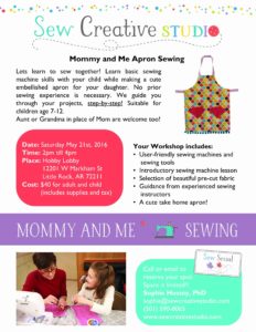 Flyer_Mommy and Me Apron
